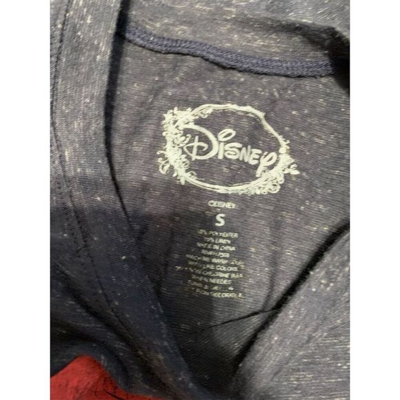 Disney The Little Mermaid Ariel Graphic Long Sleeve Top Size Small Juniors - Picture 5 of 6